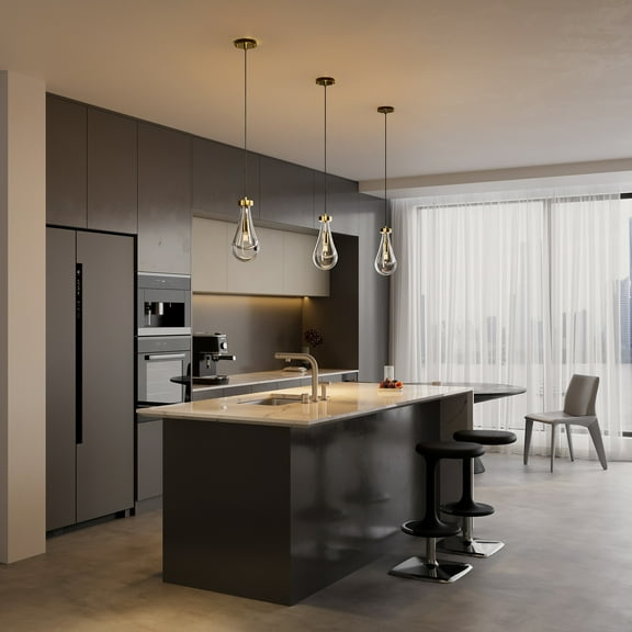 CO-Z 1 - Light Luxury Raindrop Pendant Bronze