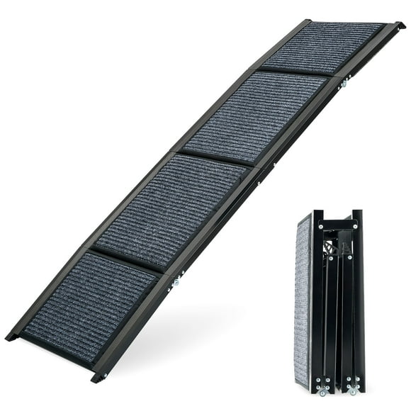 CO-Z  63" Folding Dog Ramp for Car Truck SUV Portable Pet Ramp for Large Dogs