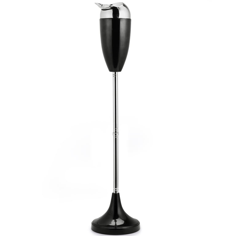 CO-Z Outdoor Floor Standing Ashtray, Adjustable Height