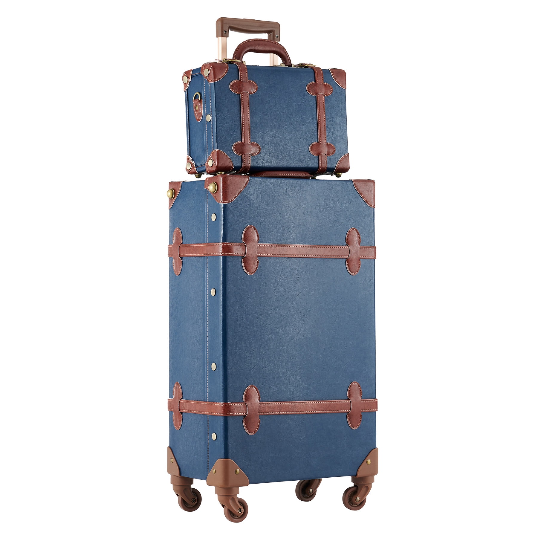 Shop UNIWALKER 2 Piece Vintage Luggage Set 26 – Luggage Factory