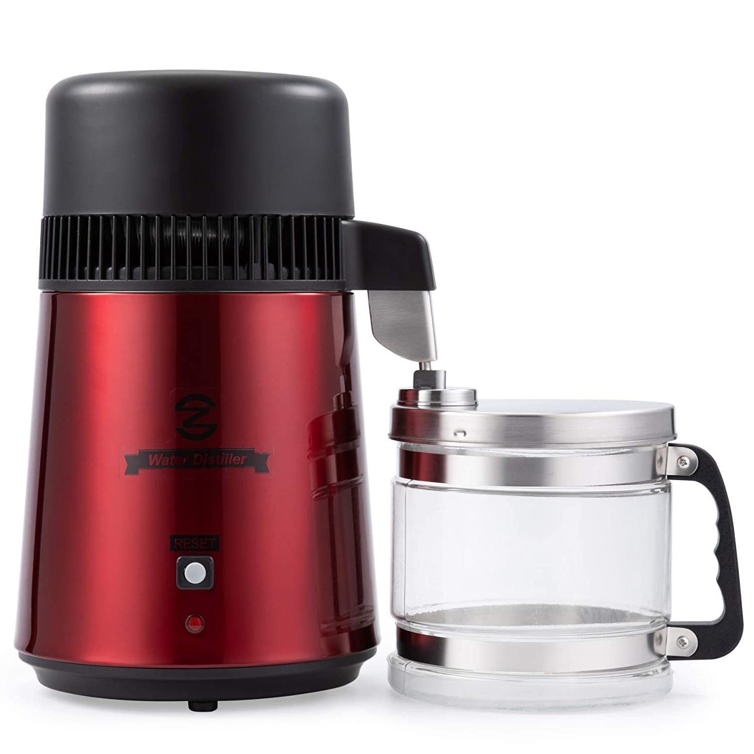 COZ Water Distiller Stainless Steel Distilling Pure Water Machine for