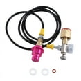thumbnail image 1 of CO2 Adapter Hose with 2000Psi Pressure Gauge for DUO/TERRA/ART Quick Connect to Larger CO2 Bottles, Carbonated Bottle, 1 of 9