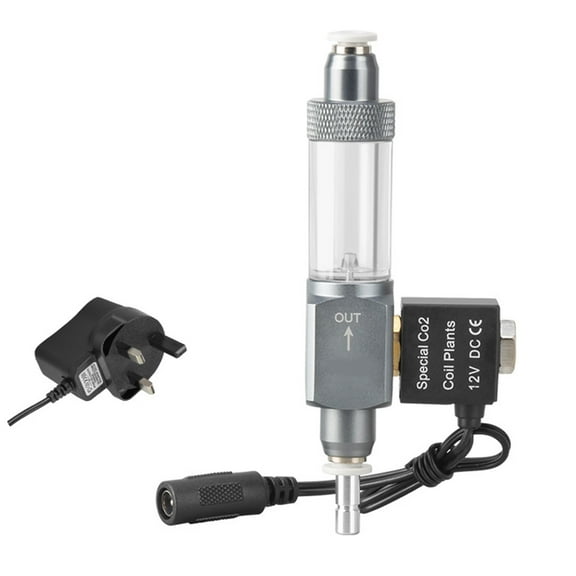 CO2 Controller With Integrated Check Valves Optimizes Plant In Fish Tanks Hydroponic Garden