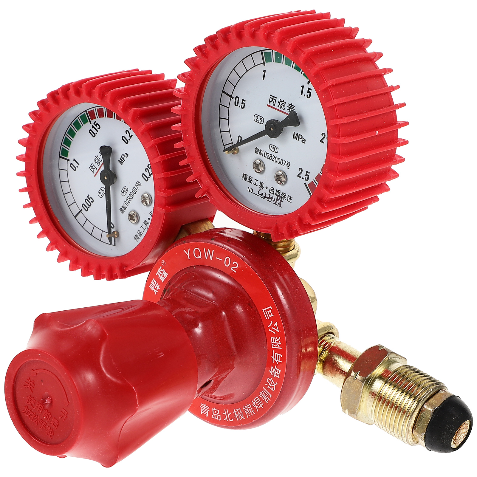 CO2 High Pressure Regulator Gauge Gas Bottle Regulator Carbon Dioxide Welding Pressure Reducer