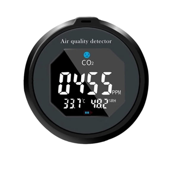 CO2 Meter Alarm Instrument Multifunctional Thermohygrometer Air Quality Detector Air Quality Tester for Home