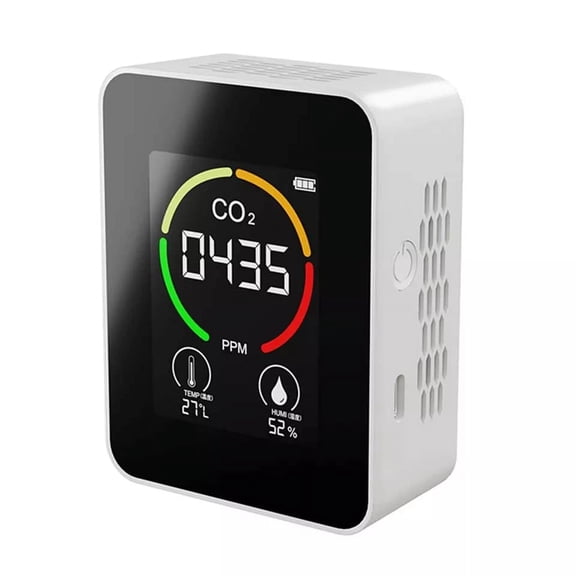 CO2 Meter Multifunctional Thermohygrometer Home Digital Air Detector Intelligent Air Quality Monitor