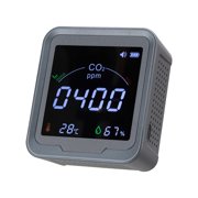 CO2 Monitor with Temperature Humidity Display NDIR Sensor Portable for Home Office Car