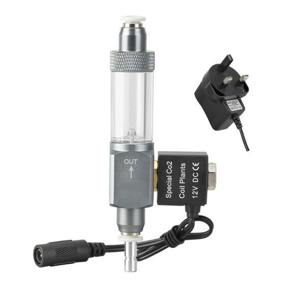 CO2 Regulator Check Valves For Hydroponic Systems And Tanks Acrylic Alloy Bubble Counter Regulator