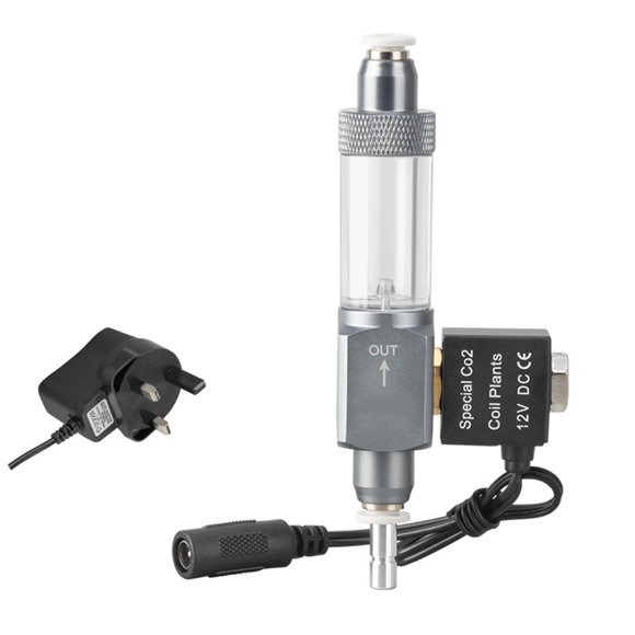 CO2 Regulator Check Valves For Hydroponic Systems And Tanks Acrylic Alloy Bubble Counter Regulator