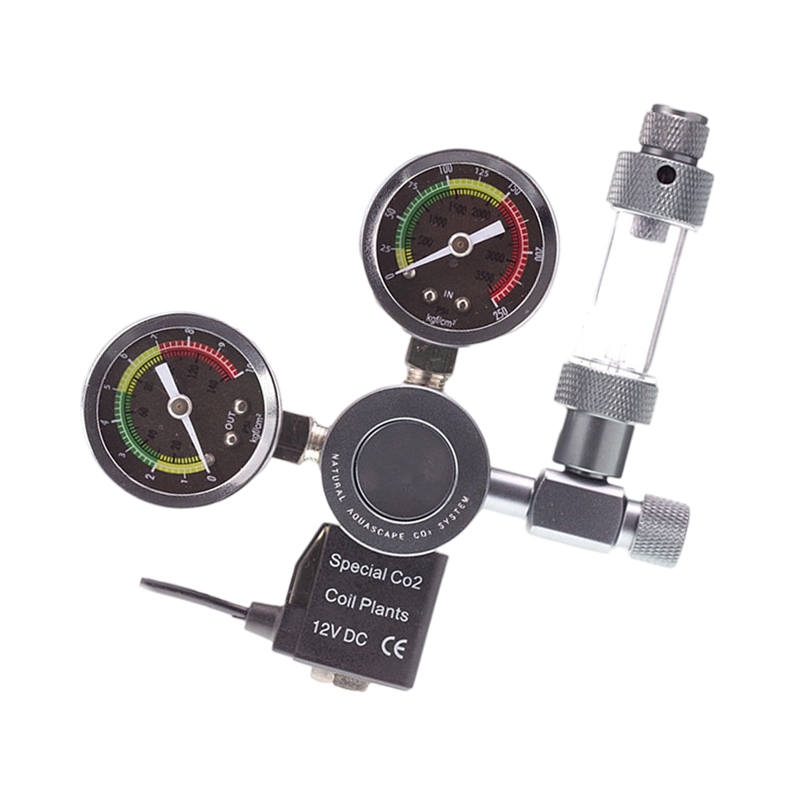 CO2 Regulator With Precise Gauges And Aluminum Construction