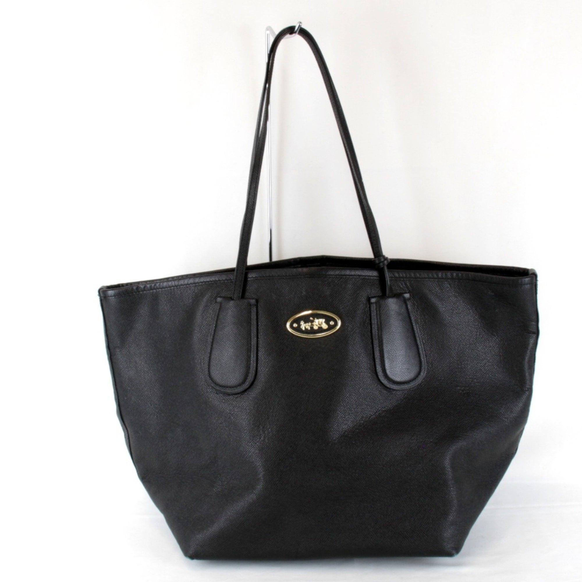 美品✨COACH Signature Tote Bag Leather COACH-33577-Tote-Bag-Leather-