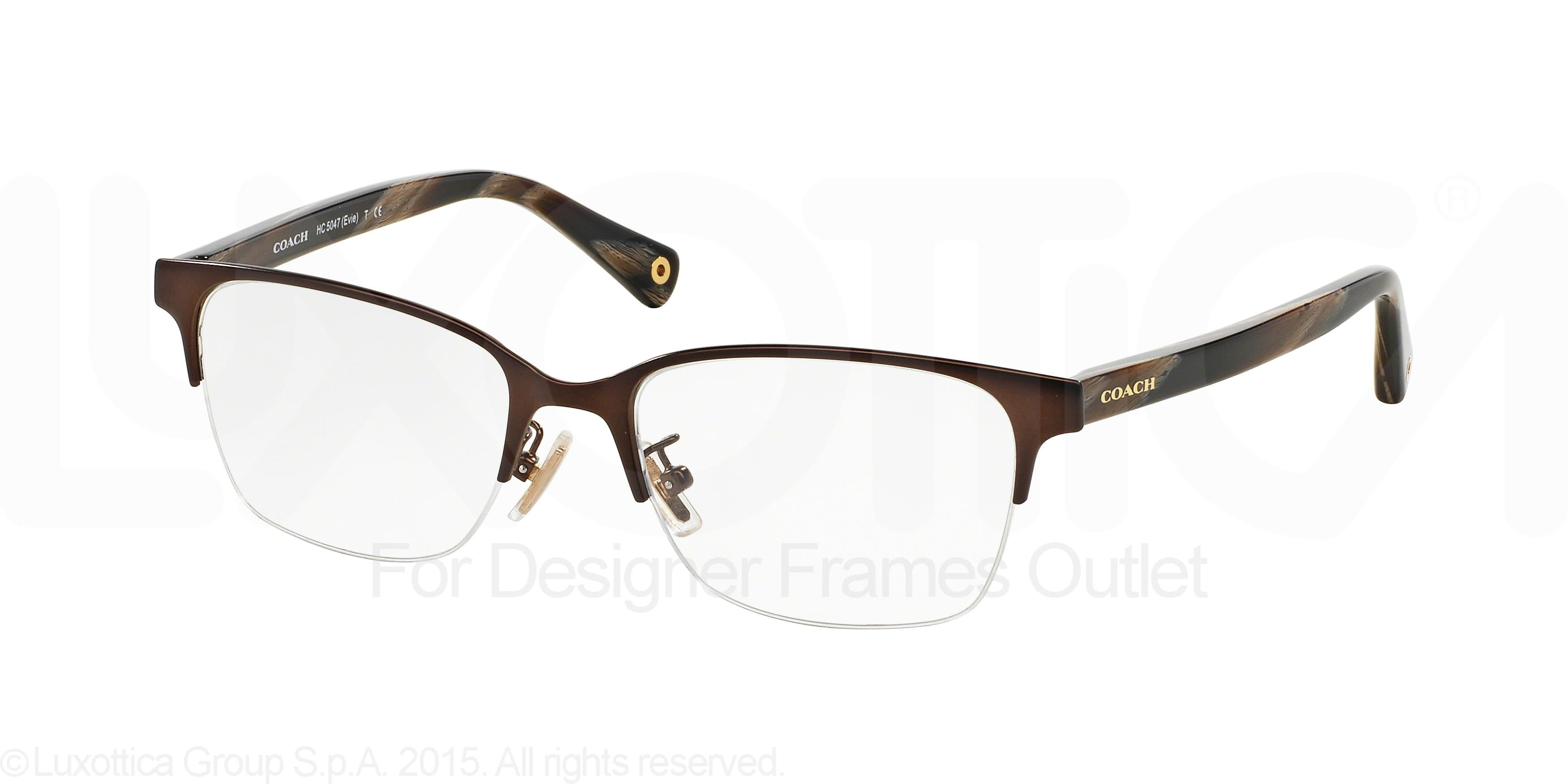 Coach rimless eyeglasses 2025