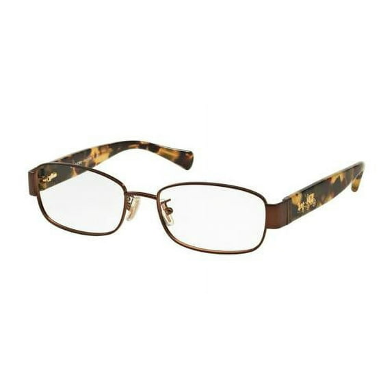 COACH Eyeglasses HC 5075 9245 Satin Brown/Dark Vintage Tortoise 53MM