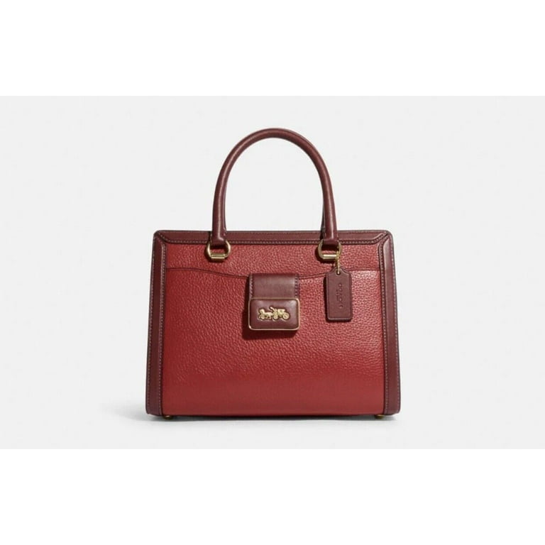 COACH HANDBAG GRACE CC140 APPLE RED/MULTI NWT