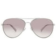 thumbnail image 1 of COACH HC7140 90016I Cd474 Shiny Silver Grey Gradient 61 mm Women's Sunglasses, 1 of 6