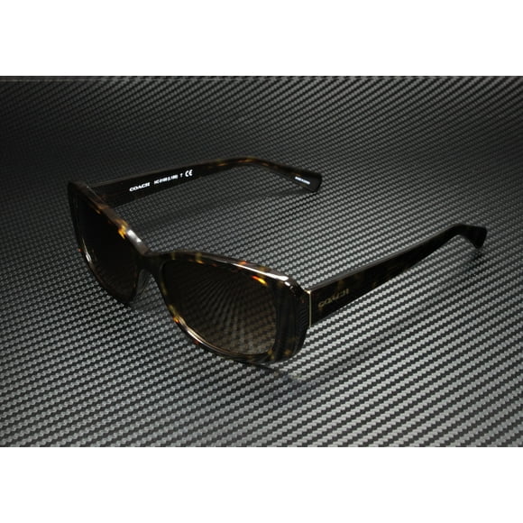 COACH HC8168 512013 Dark Tortoise Brown Gradient 56 mm Women's Sunglasses