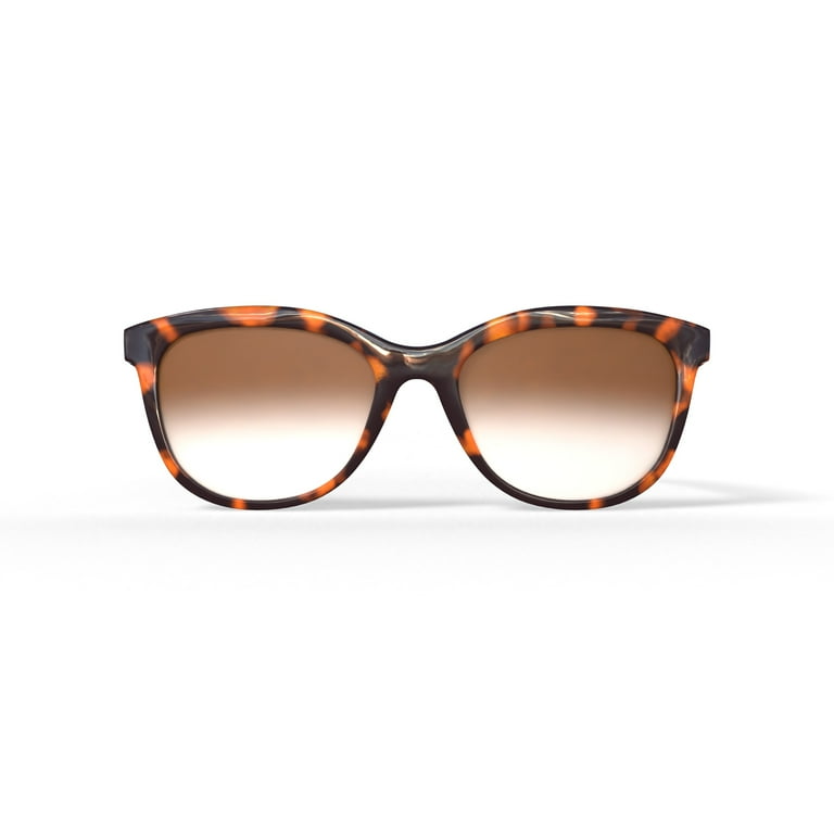 Coach Oval Ladies Sunglasses, Polarized Brown Gradient  display picture 1