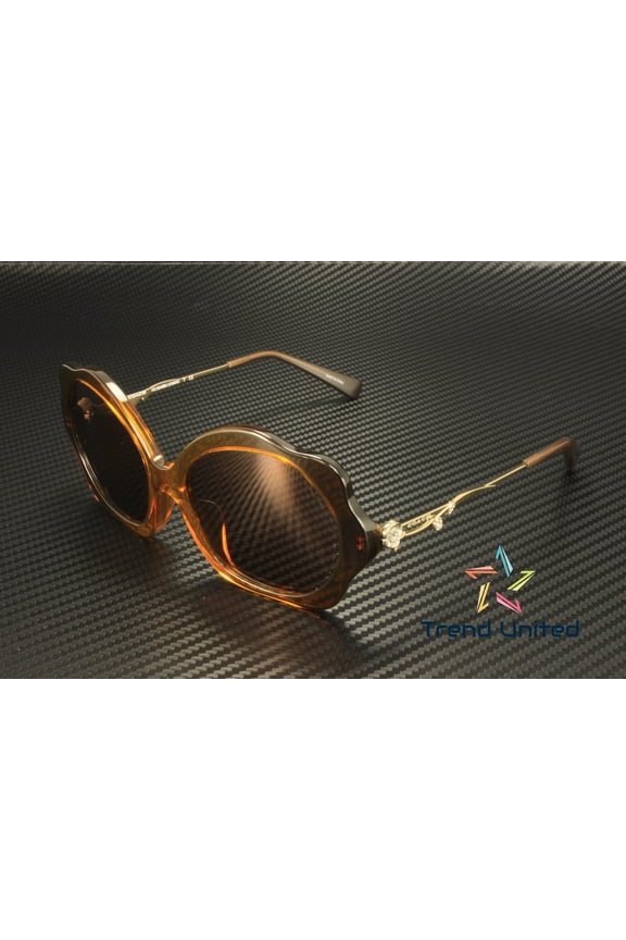 HC8346BU 57016G C9200 Grad Trans Amb Smoke Solid 55 Women's Sunglasses