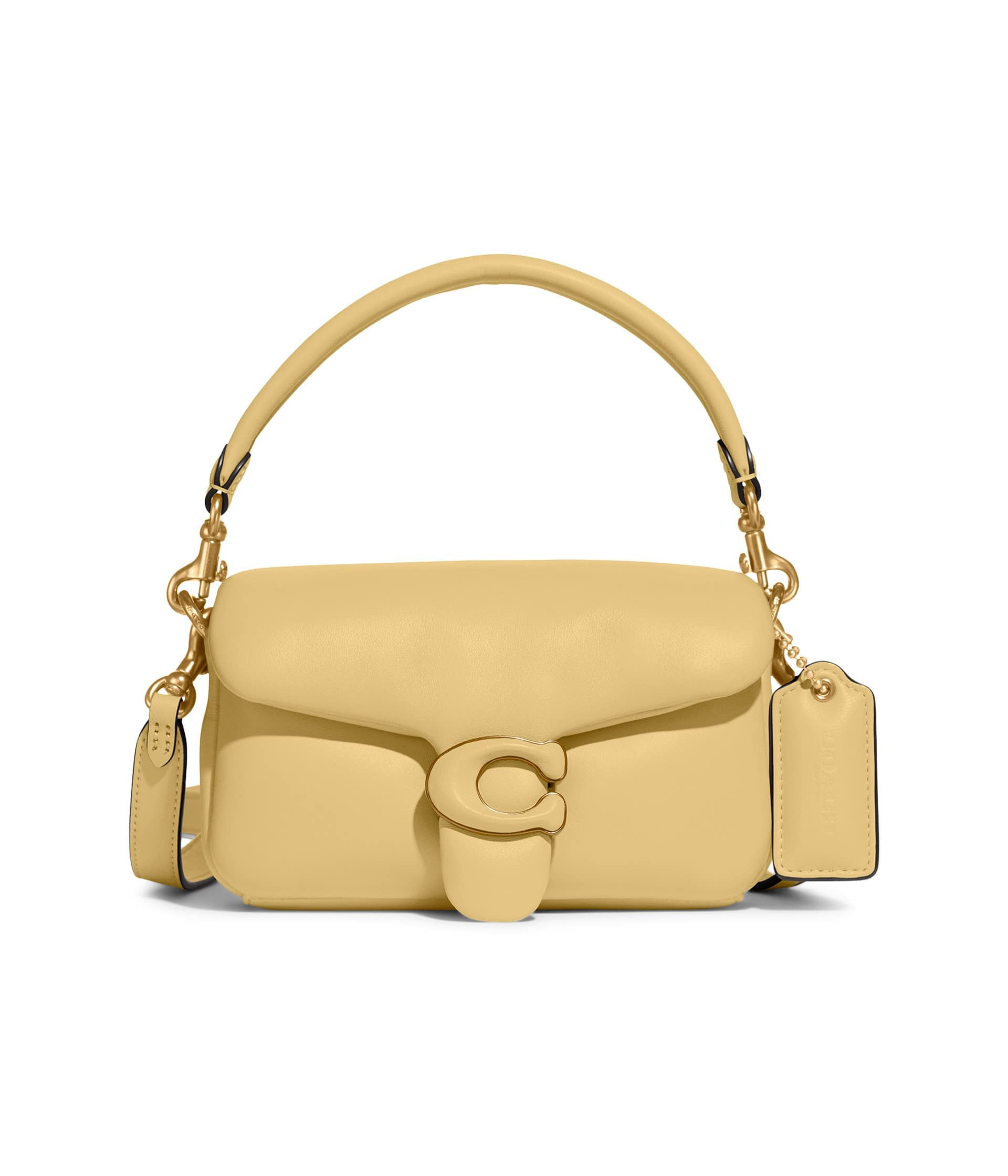 White coach purse online with colored c's