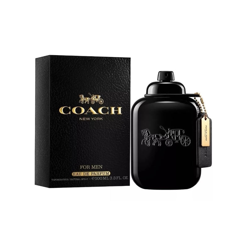 Coach, Men's Eau de Parfum, 3.4 oz, Amber Fougere scent - Walmart.com