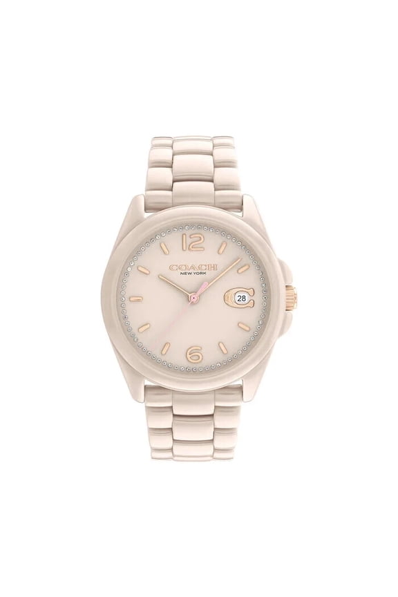 Pale Pink Ceramic Greyson Women's Watch, 36mm 14504065