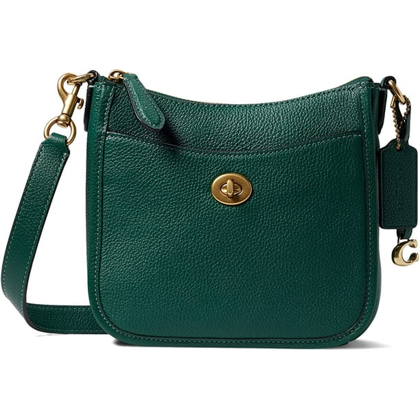 Coach polished pebble leather hotsell