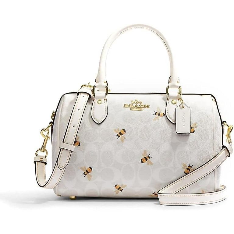 COACH®  Rowan Satchel In Signature Canvas