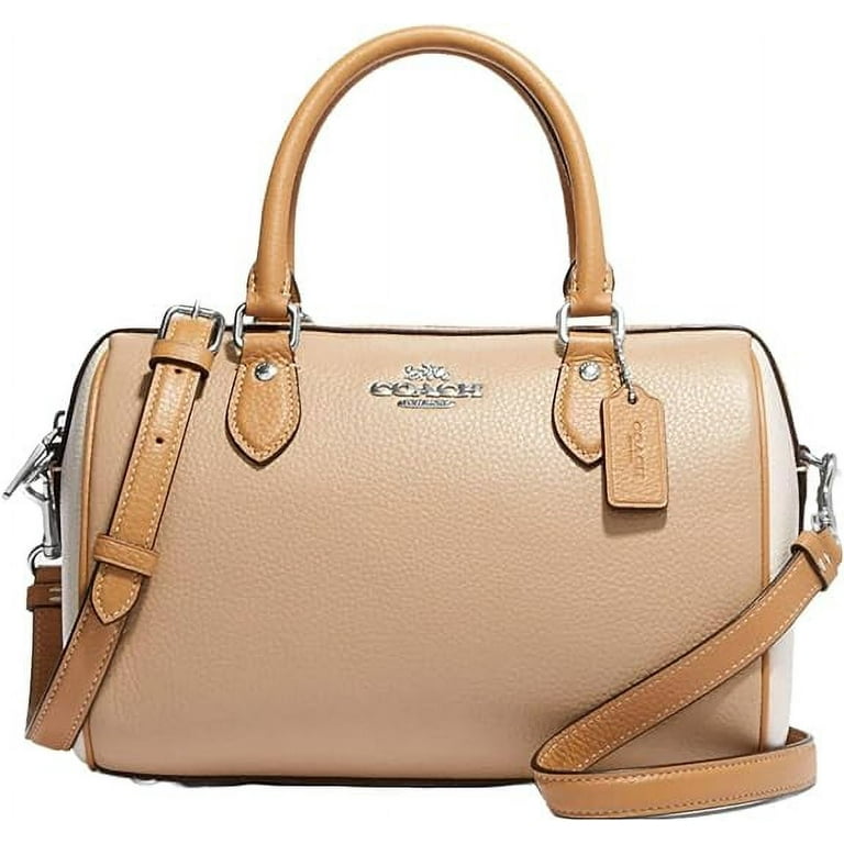 COACH Rowan Satchel in Signature Canvas Walmart