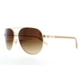 thumbnail image 1 of COACH Sunglasses HC 7053 922713 Gold/ Crystal Brown 58MM, 1 of 7