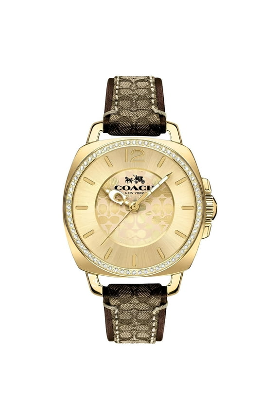 Women's Boyfriend Brown/Gold One Size