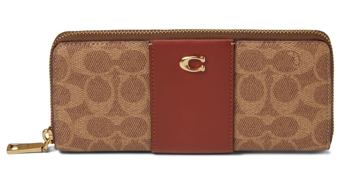Coach, Bags, Coach 5377 Smooth Zip Wallet Price Firm
