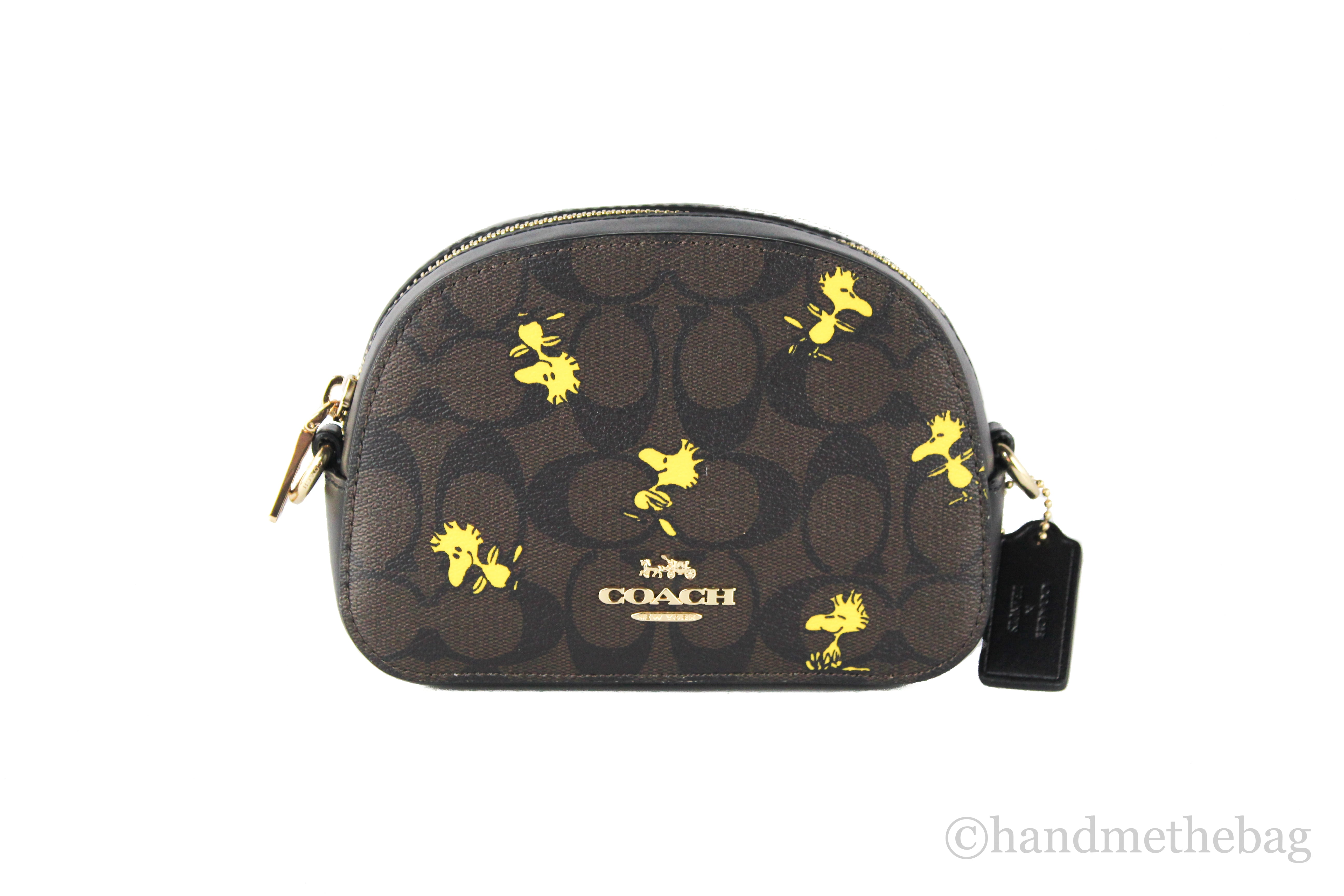 COACH Womens Coach X Peanuts Mini Serena Crossbody With