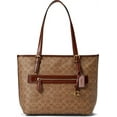 thumbnail image 1 of COACH Womens Coated Canvas Signature Taylor Tote Tan Rust CC402-B4NQ4 One Size, 1 of 6