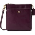 thumbnail image 1 of COACH Womens Cross Grain Leather Kitt Deep Berry CC526-B4RPS  One Size, 1 of 2