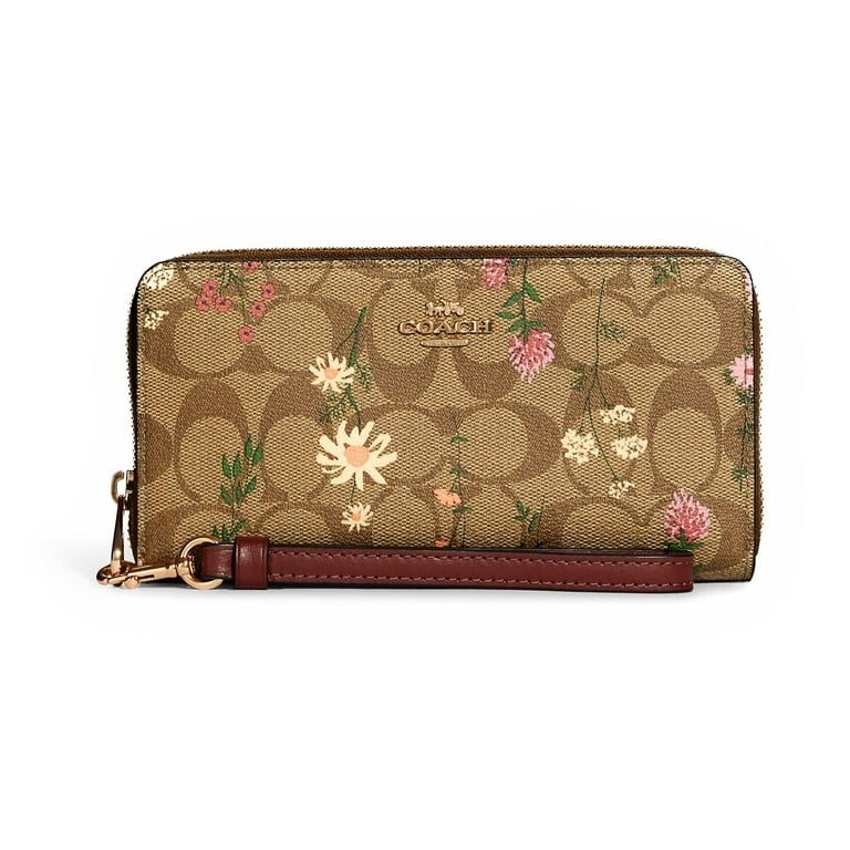 Coach wallet long hotsell