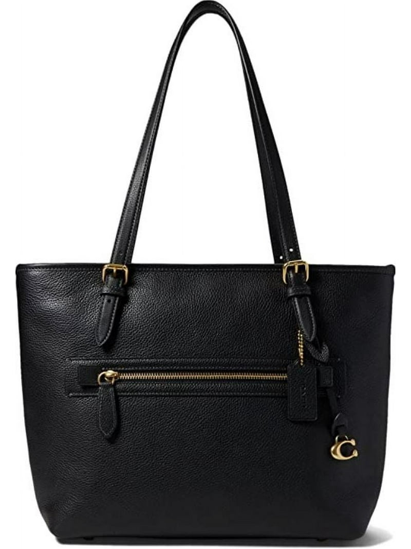 Coach Black Pebbled Leather Tote