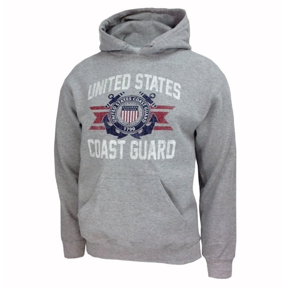 U.S. Coast Guard Licensed Vintage Emblem Hoodie