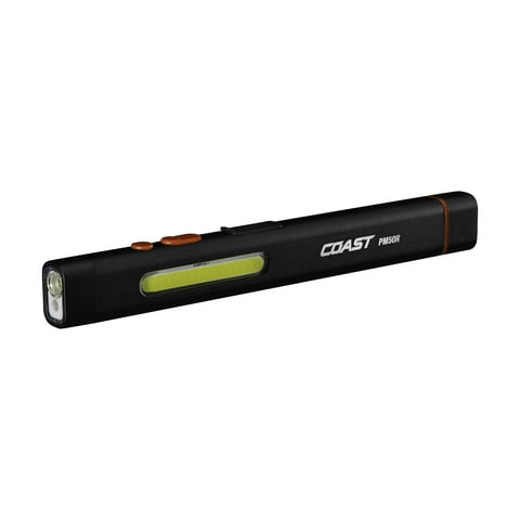 Coast PM50R 255 Lumen Rechargeable Work Light, Laser Pointer