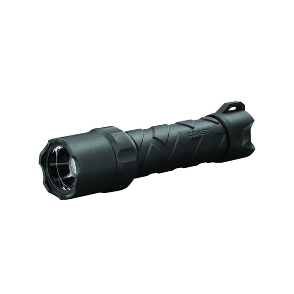 COAST Polysteel 650 LED Flashlight – 740 Lumens, Storm Proof, Twist Focus, 14.1 oz