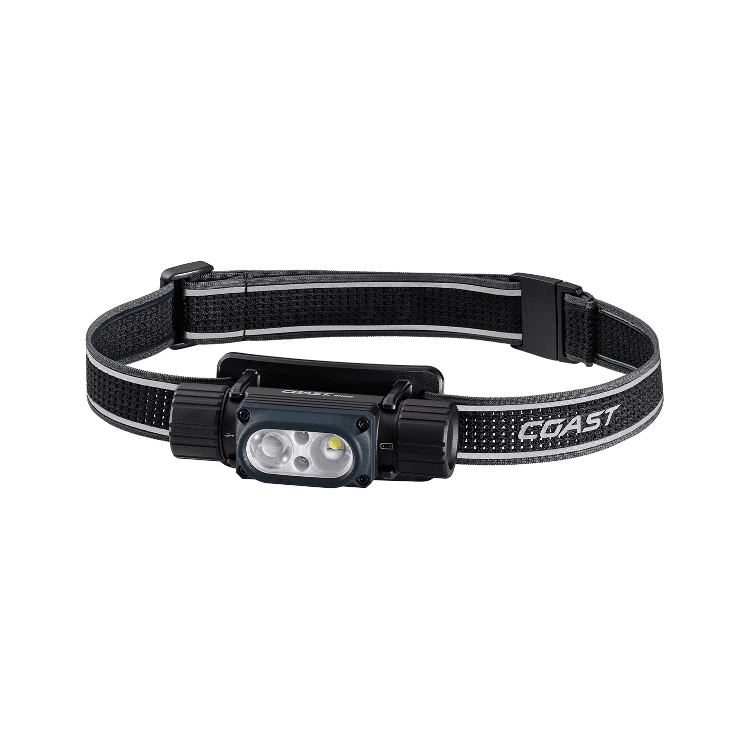 COAST WPH30R 1000 Lumen WATERPROOF Ultra Bright IP68 USB Rechargeable-Dual Power Headlamp,