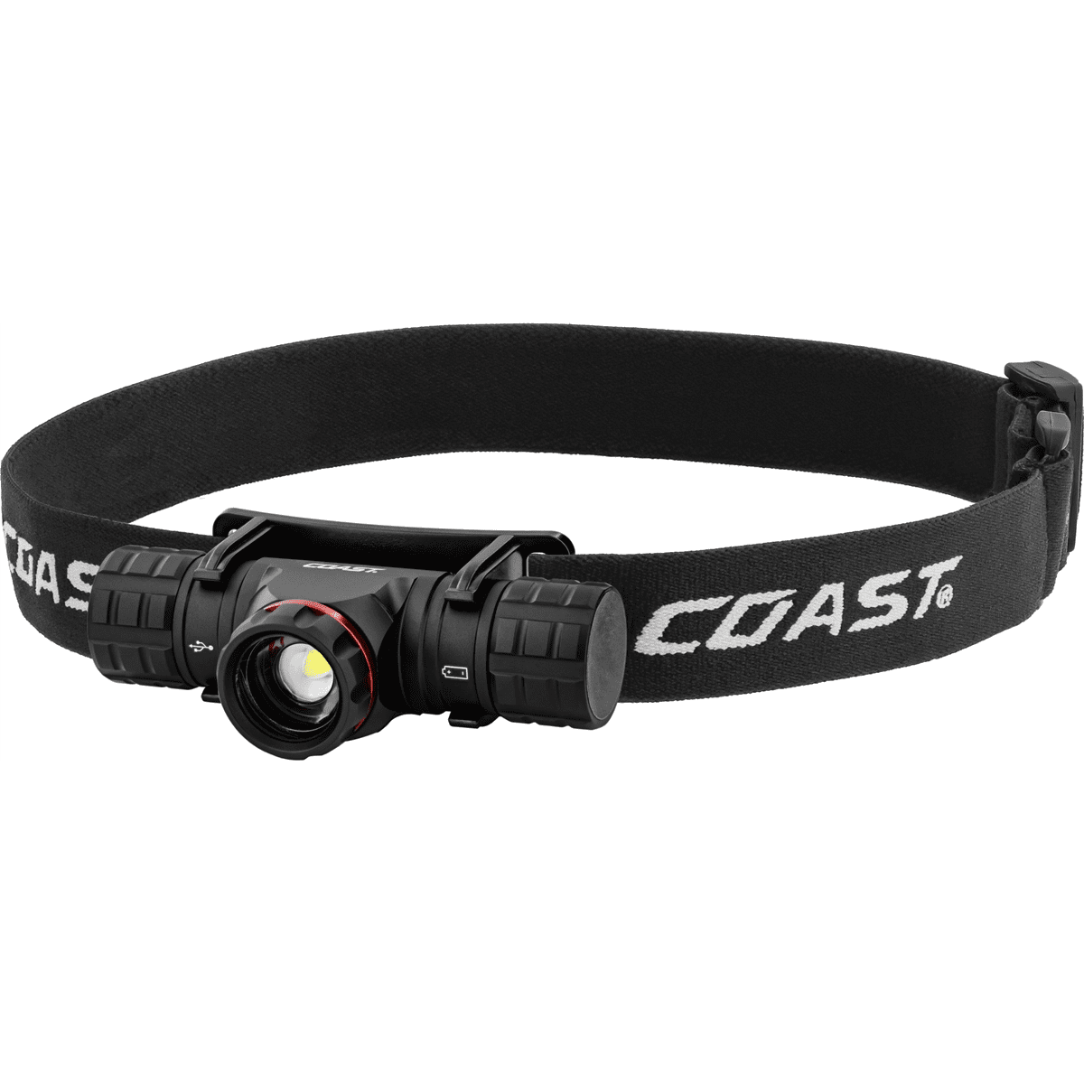 COAST XPH30R Headlamp – 1200 Lumens, USB-C Rechargeable, Dual Power, Magnetic Base