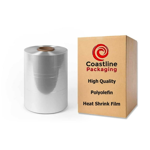 Polyolefin Heat Shrink Wrap Film – 16” x 3500’, 75 Gauge, Centerfold Roll