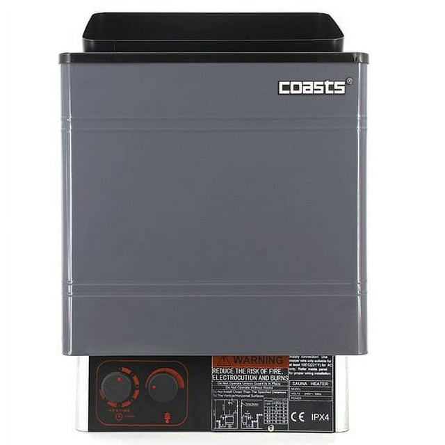 COASTS AM30MI Sauna Heater 3KW 240V Inner Controller for Spa Sauna Room