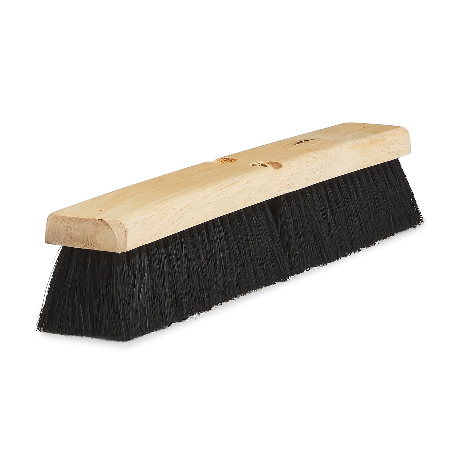 Tampico Push Broom Head, Black Bristles, 18 Tampico Push Broom Head, Black Bristles, 18