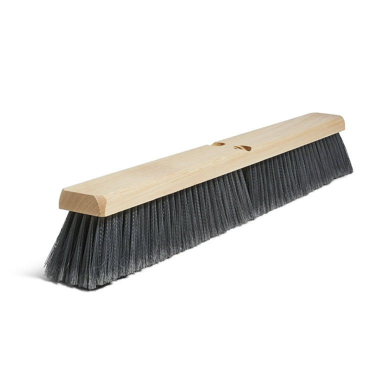 Yocada 18 Inch Push Broom Heavy-Duty Outdoor Commercial Broom