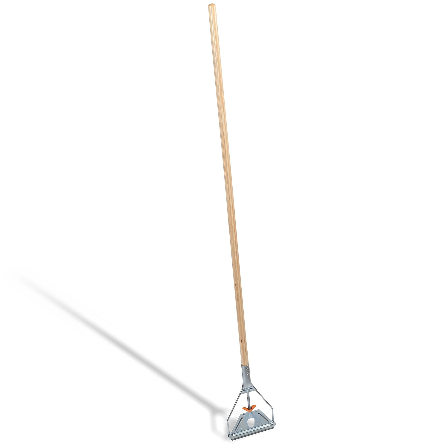 Side-Gate Wet-Mop Handle with Metal Head, Wood, 60 Side-Gate Wet-Mop Handle with Metal Head, Wood, 60