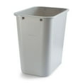 COASTWIDE Professional 7 Gal Gray Soft Plastic Indoor Garbage Can