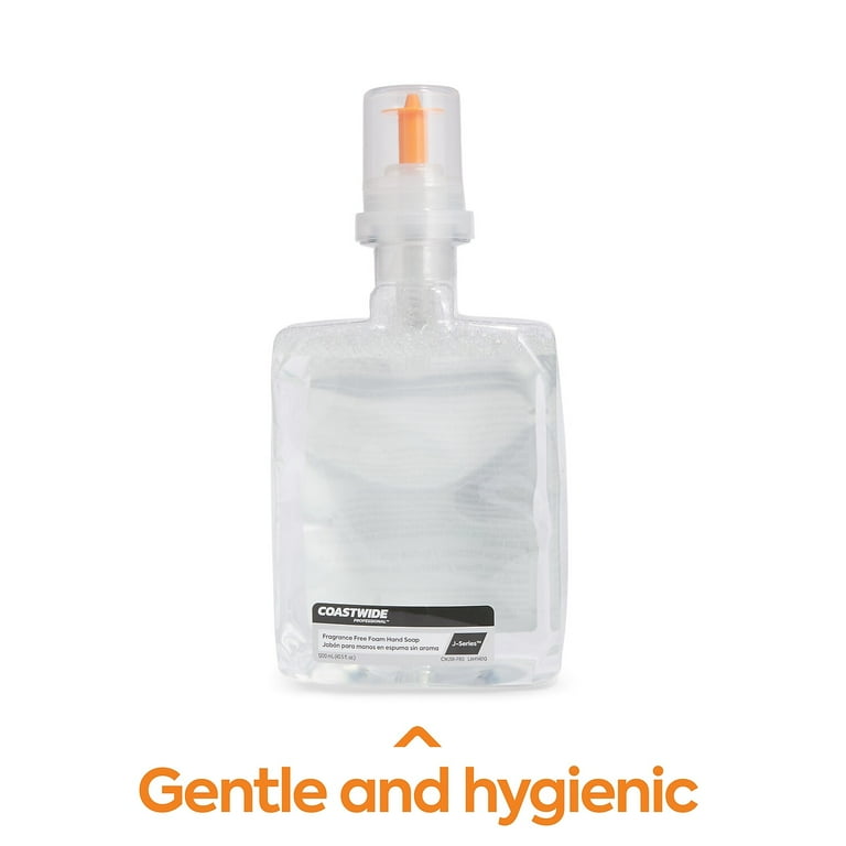 J-Series Foam Hand Soap, Fragrance-Free, 1,200 mL Refill, 2/Carton J-Series Foam Hand Soap, Fragrance-Free, 1,200 mL Refill, 2/Carton