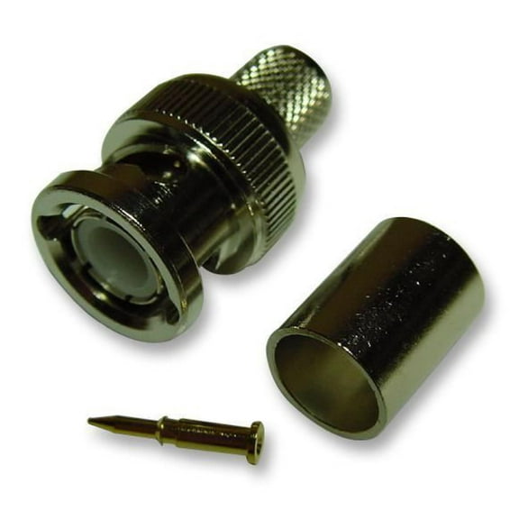 COAX CONNECTORS - 75 ohm BNC Crimp Plug - CT125 Cable