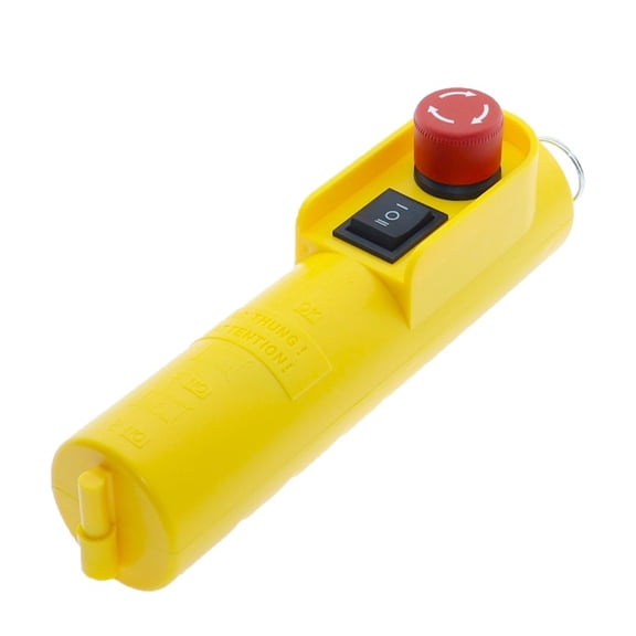 COB-61DRH Direct Operation Rain Proof Crane Control Electric Hoist With Emergency Stop Mushroom Head Switch Button ,IP65 Class Dust-proof and Waterproof